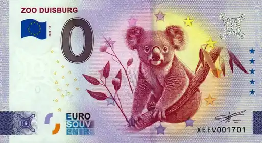 0€-Schein ZOO DUISBURG