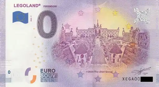 Banconota da 0€ LEGOLAND®FERIENDORF