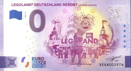 Billete de 0€ LEGOLAND® DEUTSCHLAND RESORT20 JAHRE JUBILEUM