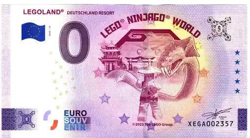 Billete de 0€ LEGOLAND®