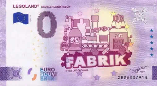 Billete de 0€ LEGOLAND®