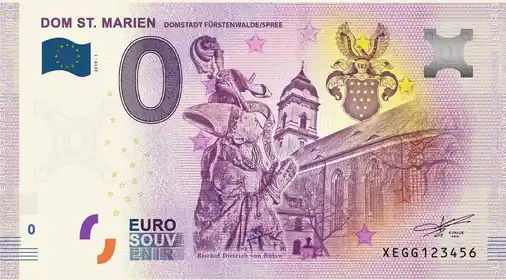 Billet 0€ DOM ST. MARIENDOMSTADT FÜRSTENWALDESPREE