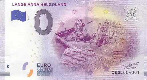 Billet 0€ LANGE ANNA HELGOLAND
