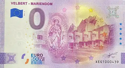 0€ banknote VELBERT - MARIENDOM