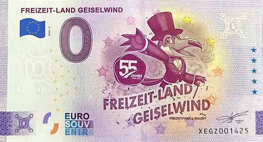 Billet 0€ FREIZEIT-LAND GEISELWIND55 JAHRE 1969-2024