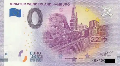 Billet 0€ MINIATUR WUNDERLAND HAMBURG
