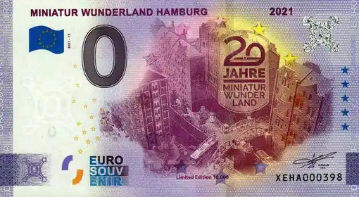 Billet 0€ MINIATUR WUNDERLAND HAMBURG 2021
