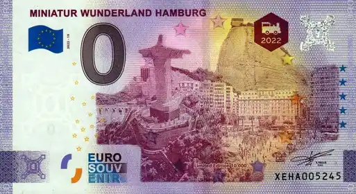 Billet 0€ MINIATUR WUNDERLAND HAMBURG