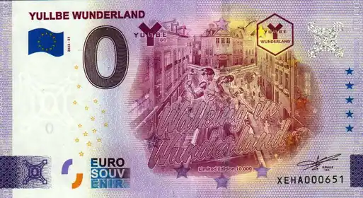 0€ banknote YULLBE WUNDERLAND