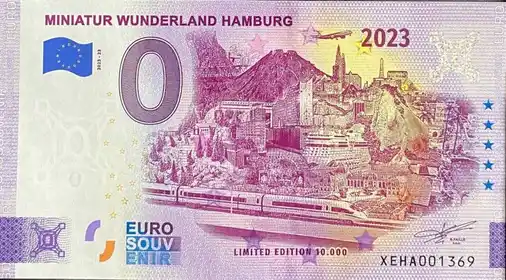 Billet 0€ MINIATUR WUNDERLAND HAMBURG