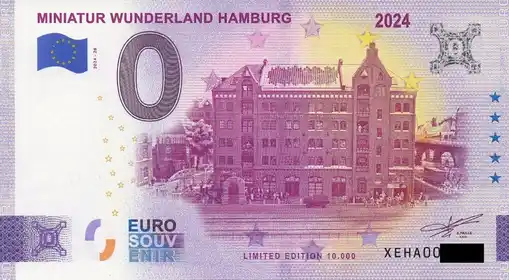 Billet 0€ MINIATUR WUNDERLAND HAMBURG