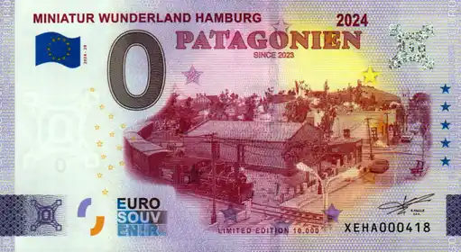 Billet 0€ MINIATUR WUNDERLAND HAMBURG PATAGONIEN since 2023