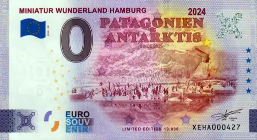 Billet 0€ MINIATUR WUNDERLAND HAMBURG 2024PATAGONIEN ANTARKTIS since 2023