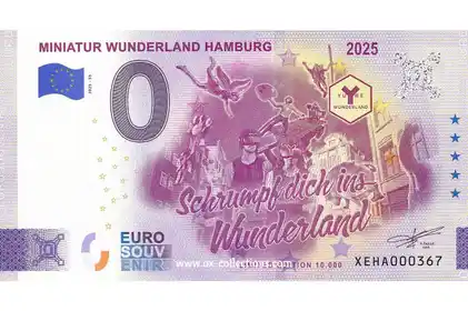 Billet 0€ MINIATUR WUNDERLAND HAMBURG 2025 Schrumpf dich ins Wunderland