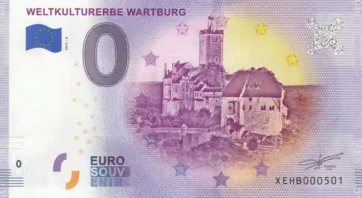 Billet 0€ WELTKULTURERBE WARTBURG