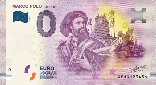 0€-Schein MARCO POLO 1254-1324
