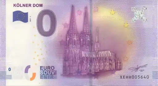 Billete de 0€ KÖLNER DOM