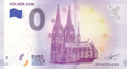 Billete de 0€ KÖLNER DOM