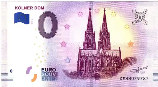 Billete de 0€ KÖLNER DOM