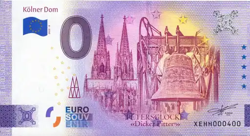 Billete de 0€ Kölner DomPETERSGLOCKE