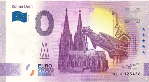 0€-Schein KÖLNER DOM
