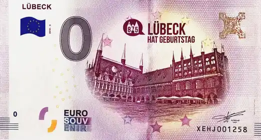 Banconota da 0€ LÜBECK