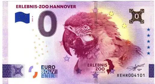 0€ banknote ERLEBNIS ZOO HANNOVER