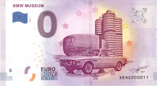 Billete de 0€ BMW MUSEUM