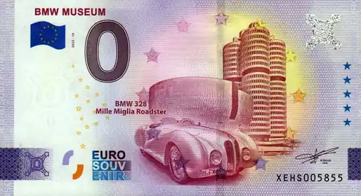 Billete de 0€ BMW MUSEUM