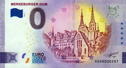 Banconota da 0€ MERSEBURGER DOM