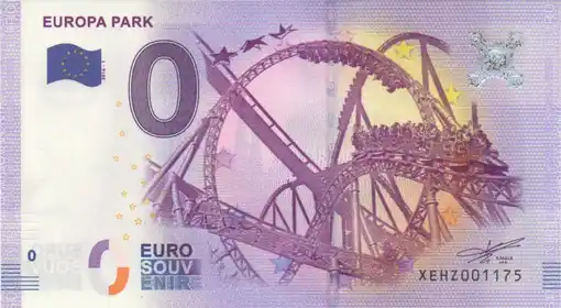 0€-Schein EUROPA PARK