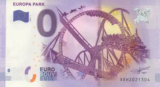 0€-Schein EUROPA PARK