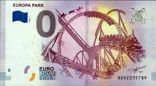 0€-Schein EUROPA PARK