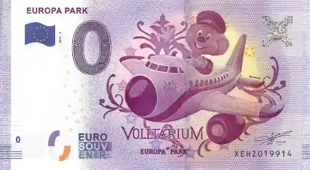 Banconota da 0€ EUROPA PARKVOLETARIUM