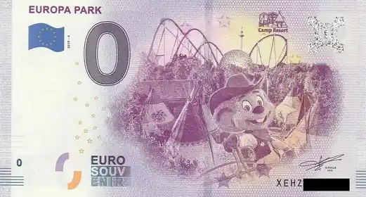 Billete de 0€ EUROPA PARK