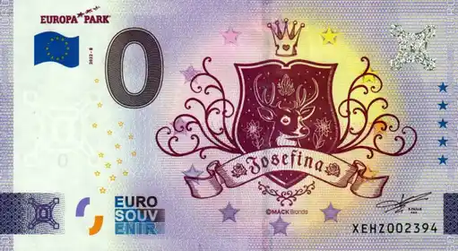 Billet 0€ EUROPA PARKJosephina