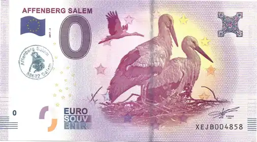 0€ banknote AFFENBERG SALEM