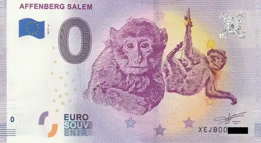 Banconota da 0€ AFFENBERG SALEM