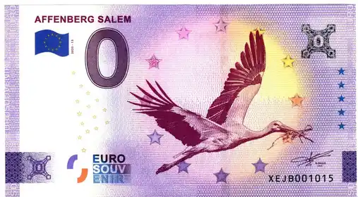 0€ banknote AFFENBERG SALEM