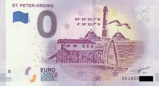 0€-Schein ST. PETER-ORDING