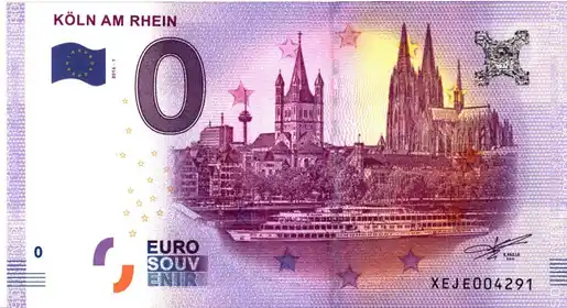 0€-Schein KÖLN AM RHEIN