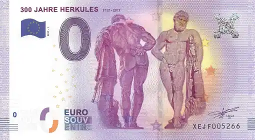 Billet 0€ 300 JAHRE HERKULES1717-2017