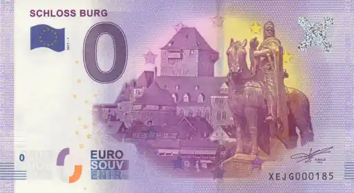 0€-Schein SCHLOSS BURG