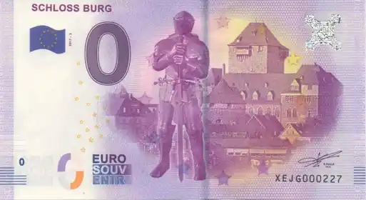 0€ banknote SCHLOSS BURG