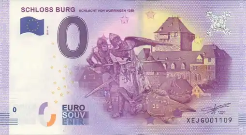 Billet 0€ SCHLOSS BURGSCHLACHT VON WORRINGEN 1288