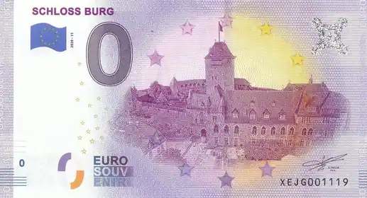0€-Schein SCHLOSS BURG