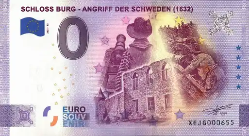 Billet 0€ SCHLOSS BURG - ANGRIFF DER SCHWEDEN (1632)