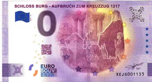 Billet 0€ SCHLOSS BURG - AUFBRUCH ZUM KREUZZUG 1217