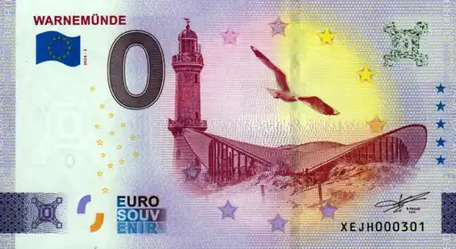 Billete de 0€ WARNEMÜNDE