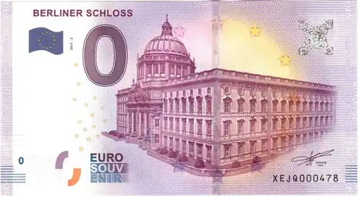 Banconota da 0€ BERLINER SCHLOSS